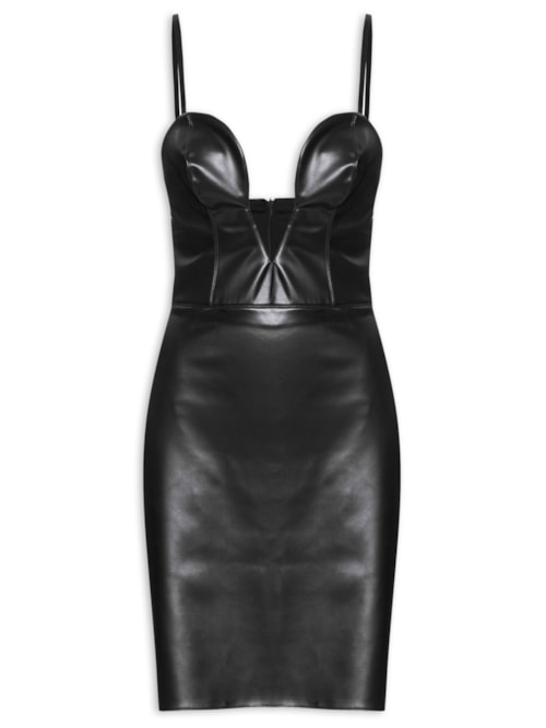 Vestido Justo Tomara Que Caia - Preto