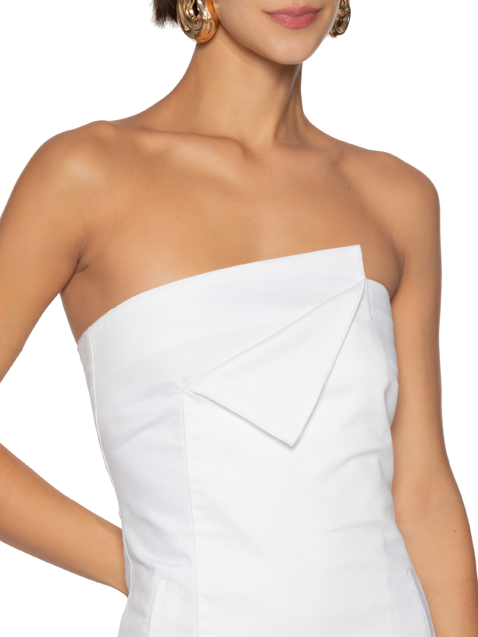 ?Vestido Kin Branco Us Two