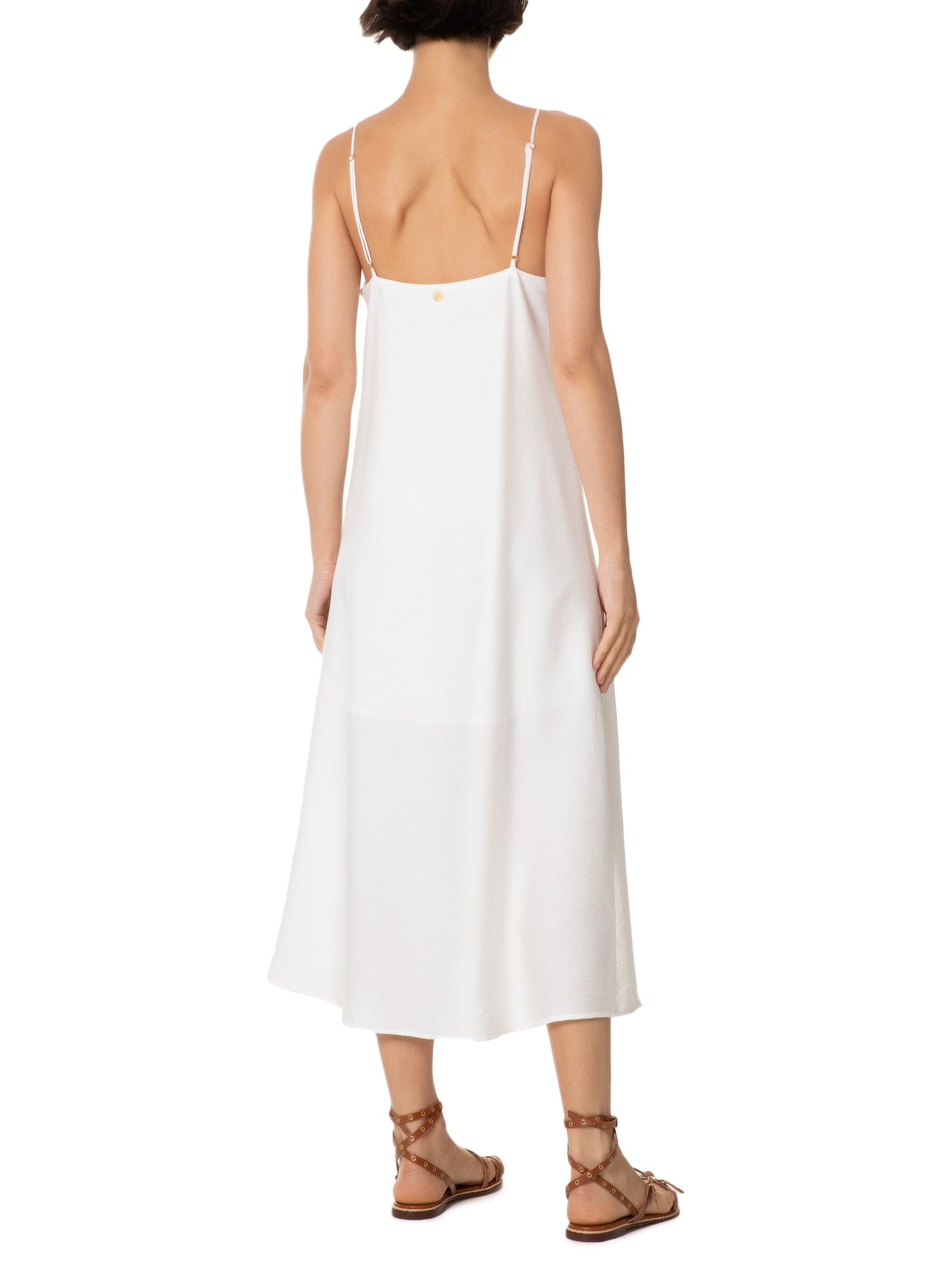 Vestido Laço Aruba Branco Salinas