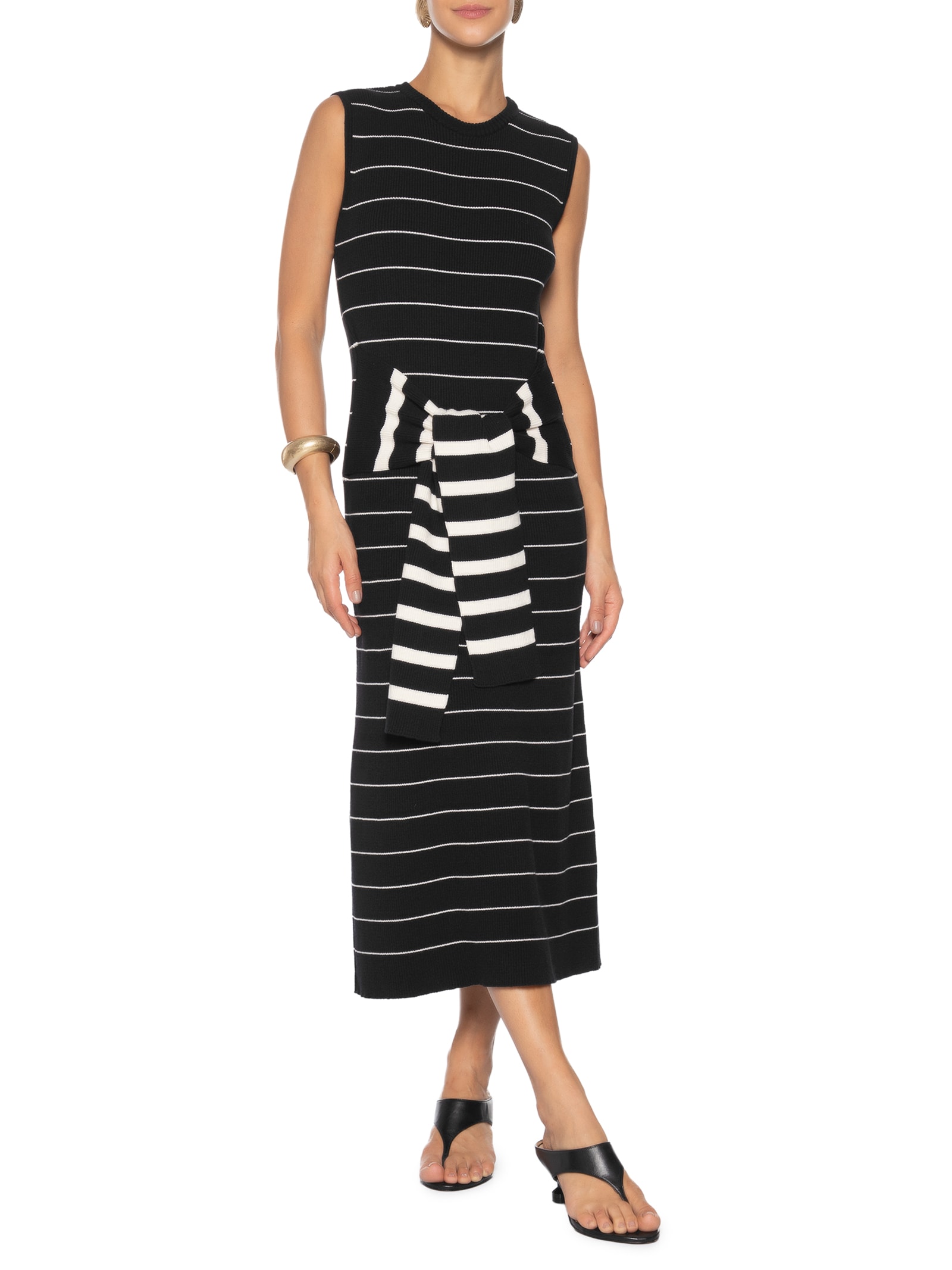 Vestido Laço Navy Preto Anselmi