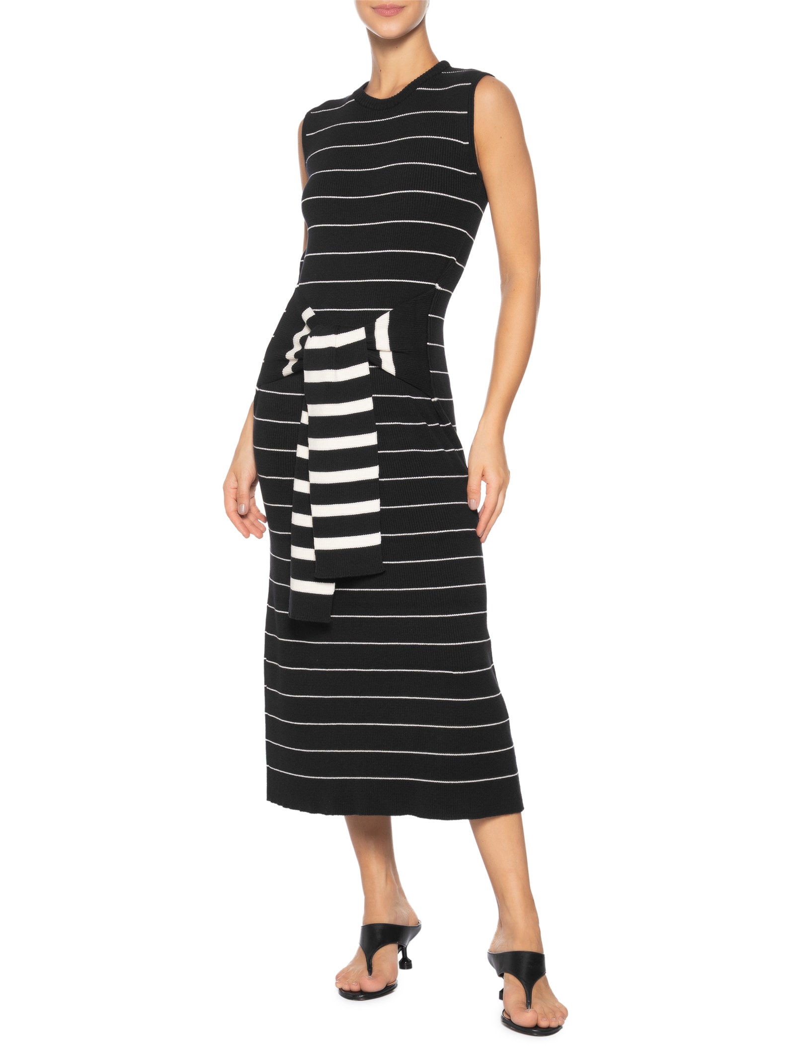 Vestido Laço Navy Preto Anselmi
