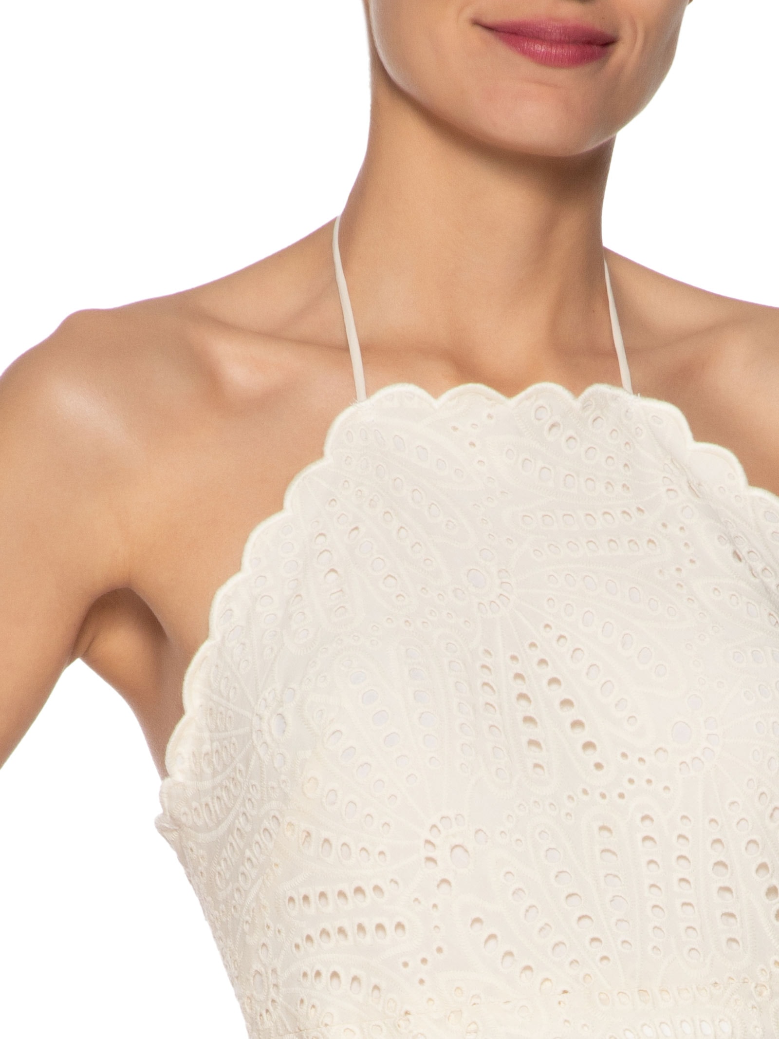 Vestido Laise Copacabana Off White Farm
