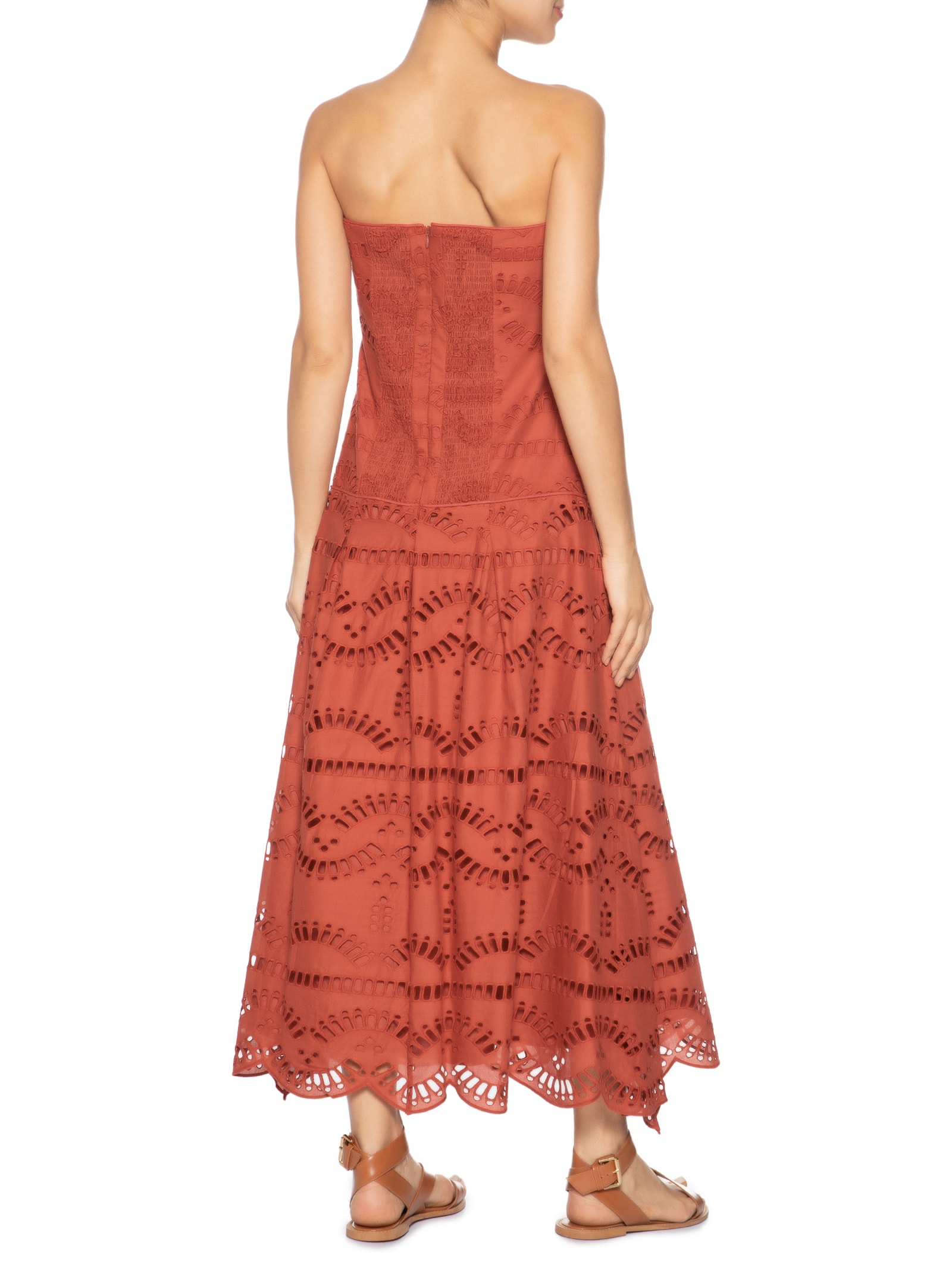 Vestido Laise Vermelho Animale