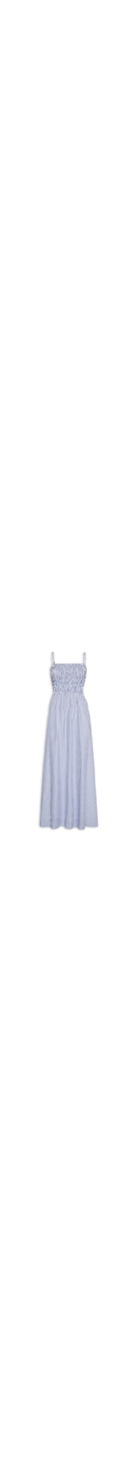 Vestido Lastex Posi Listras Navy - Azul