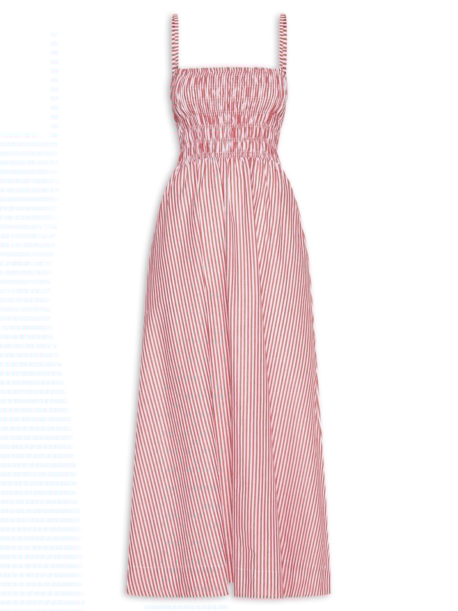 Vestido Lastex Posi Listras – Vermelho Panô