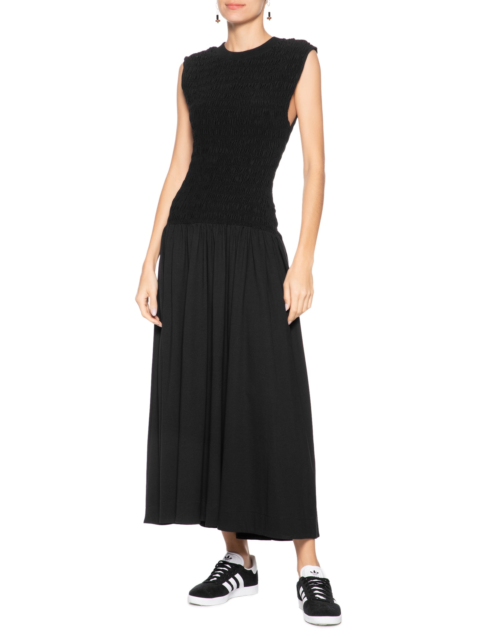 Vestido Lastex Preto Farm