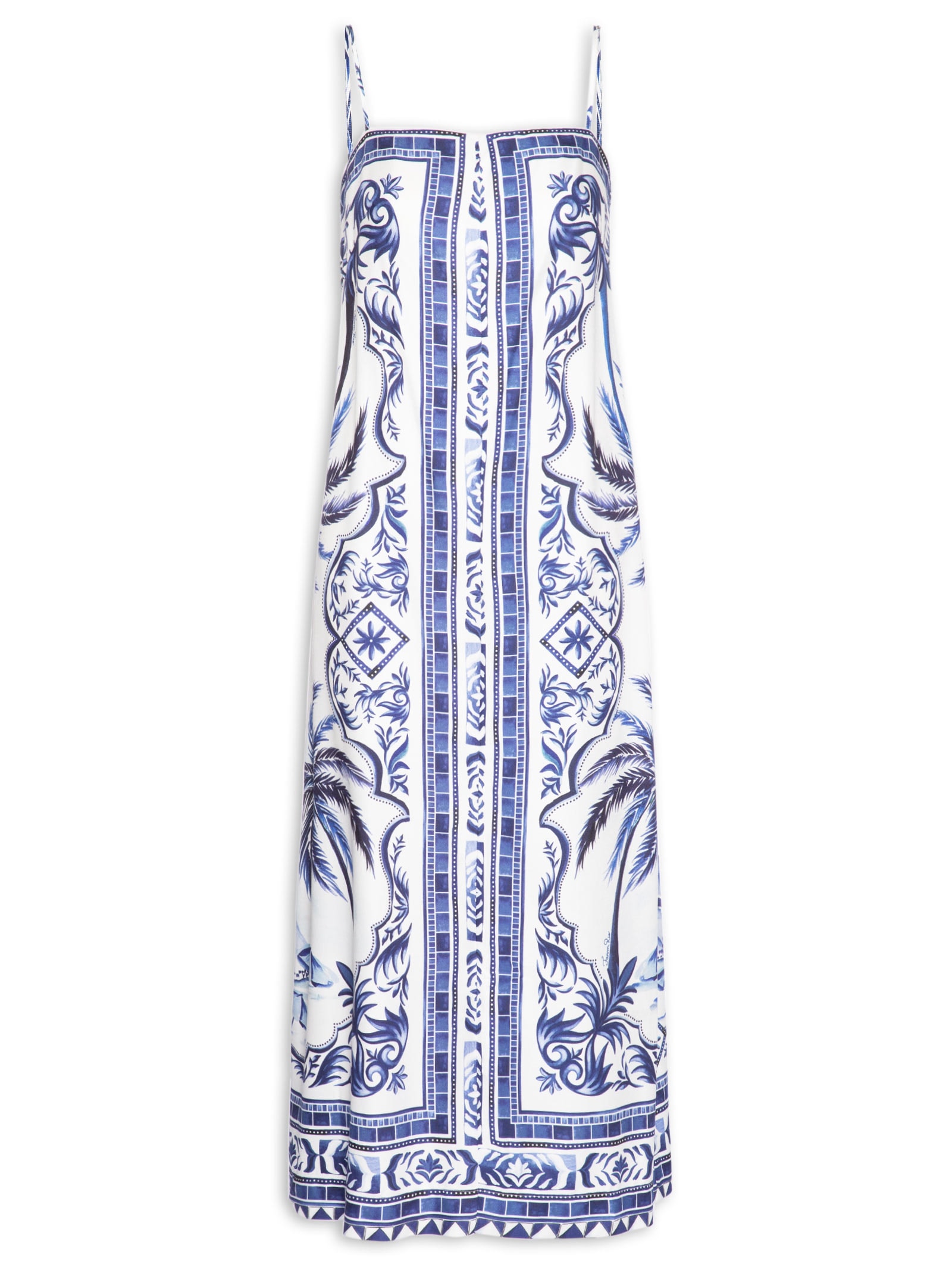 Vestido Lenço Cidade Maravilha Branco Farm