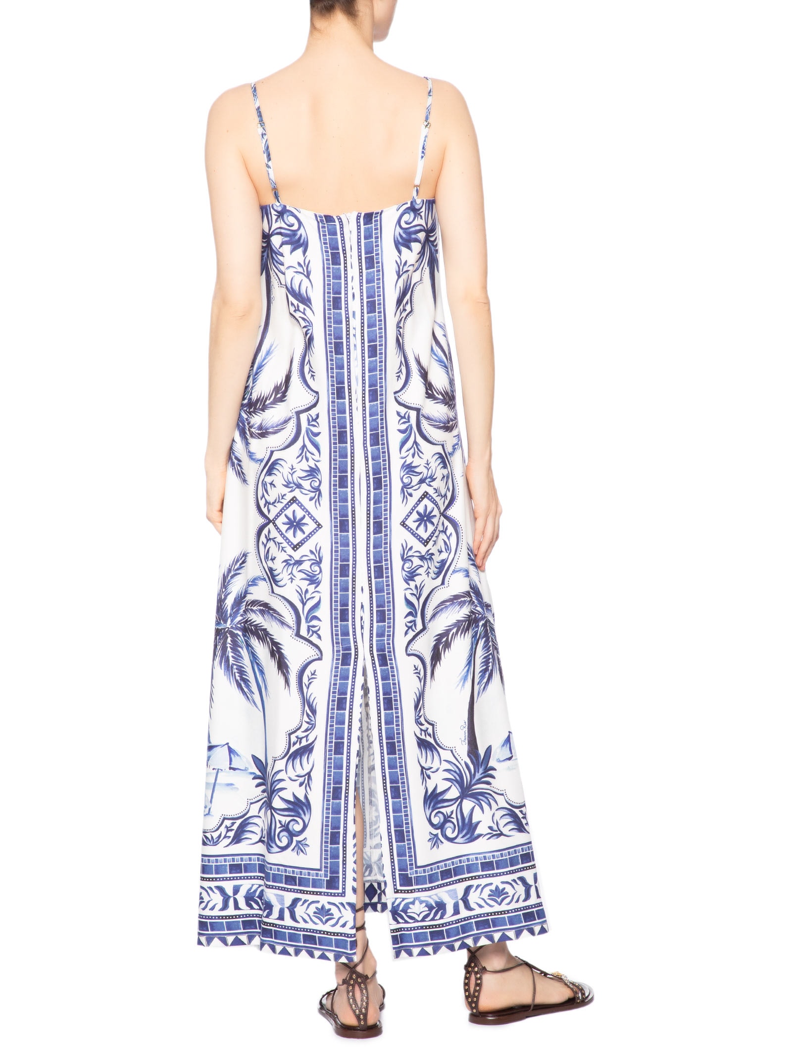 Vestido Lenço Cidade Maravilha Branco Farm