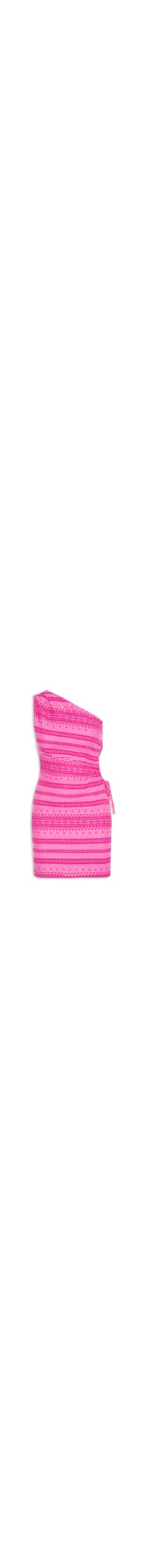 Vestido Linho Bordado - Rosa