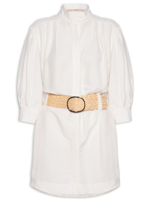 Vestido Linho – Branco