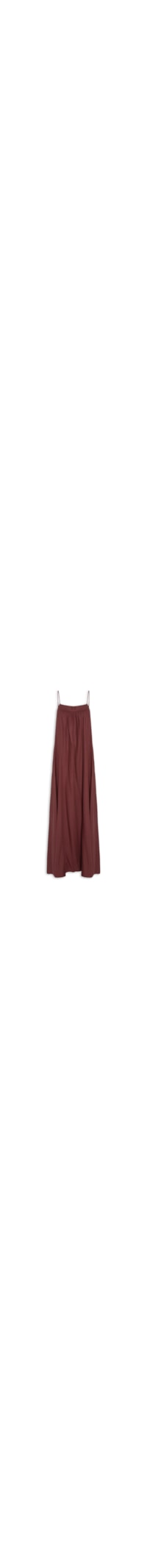 Vestido Linho - Marrom