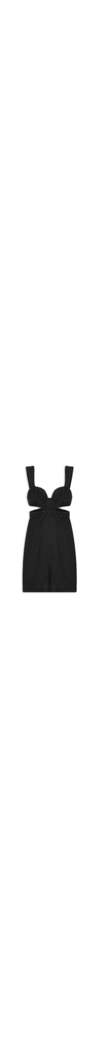 Vestido Linho - Preto