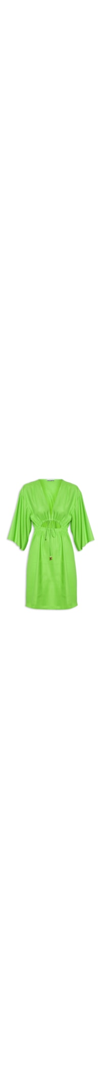 Vestido Linho - Verde