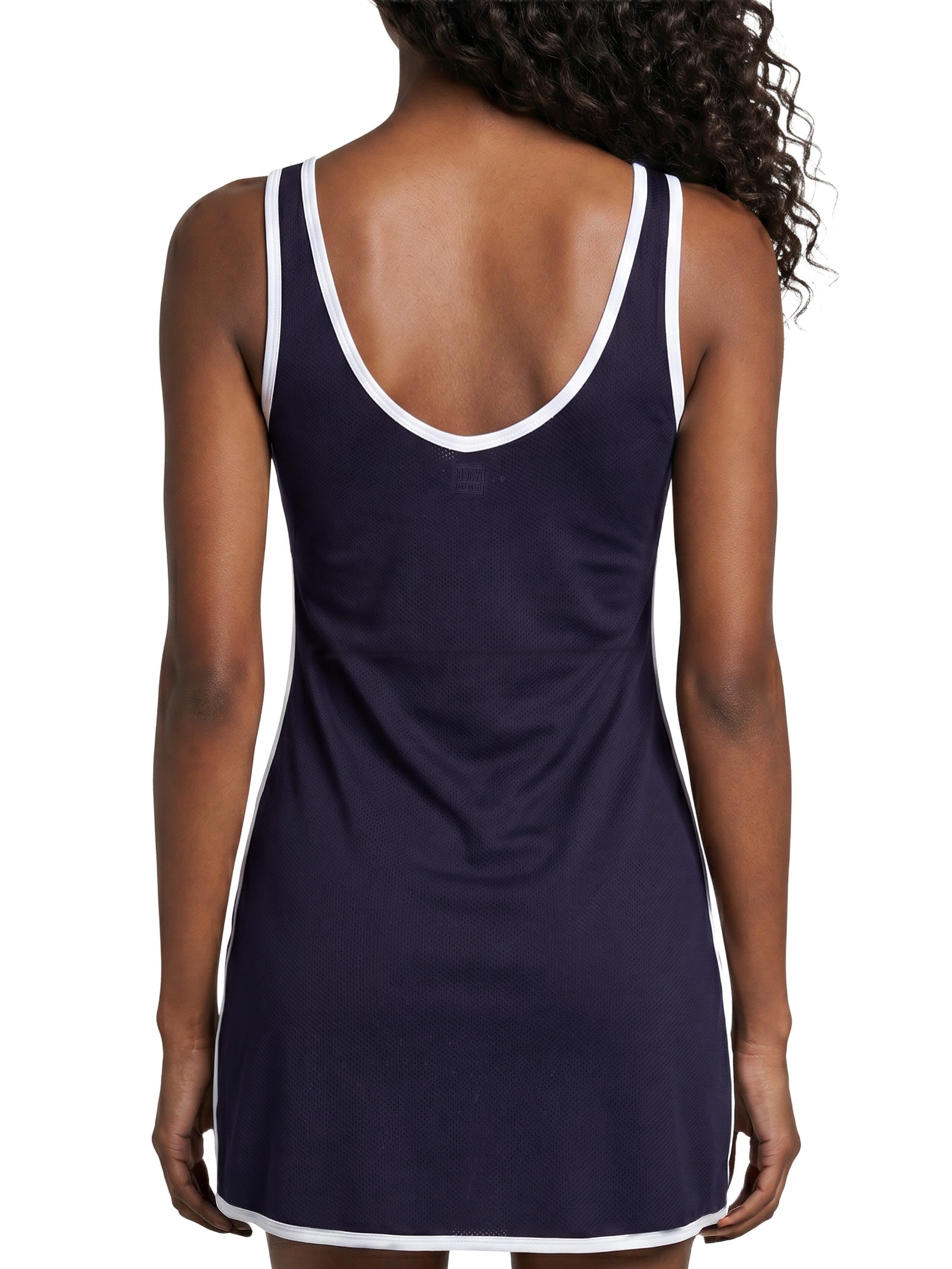 Vestido Liso Azul Body For Sure