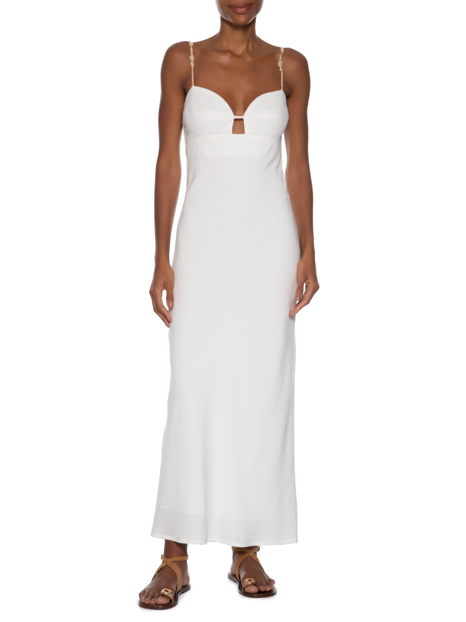 Vestido Liso Branco Cia Marítima