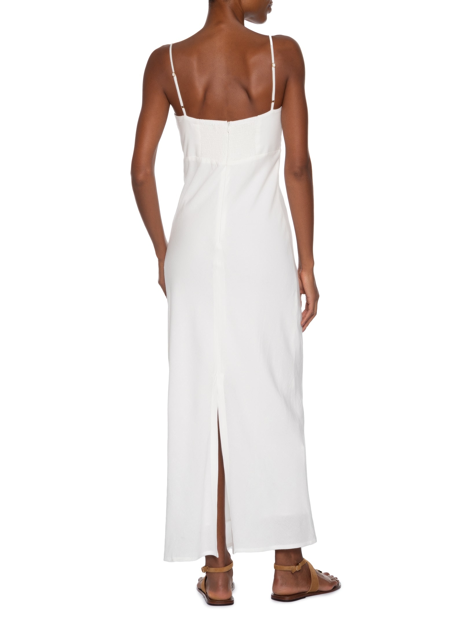 Vestido Liso Branco Cia Marítima