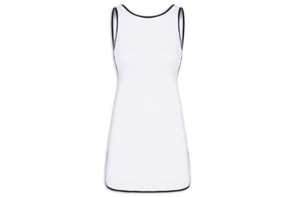 Vestido Liso - Branco