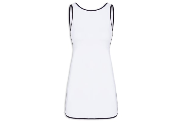 Vestido Liso - Branco