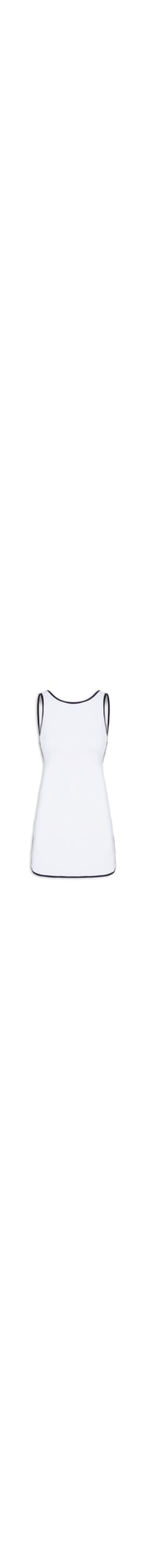 Vestido Liso - Branco