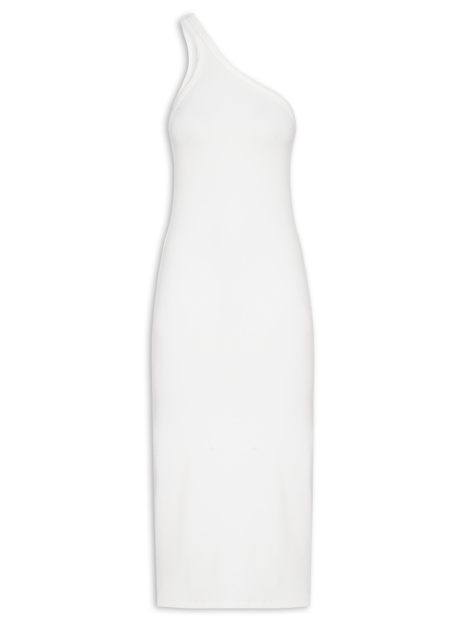 Vestido Liso Off White Colcci