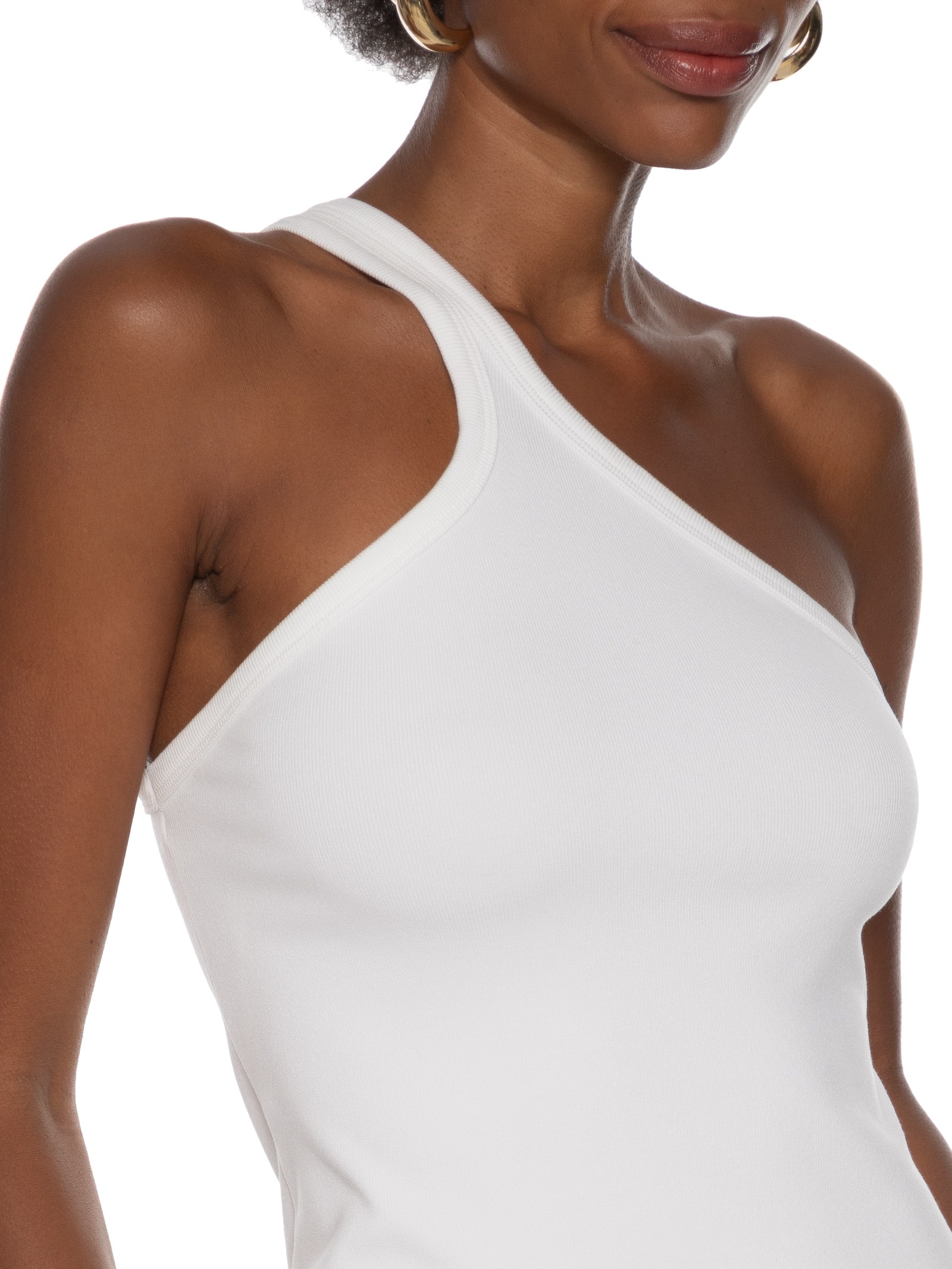 Vestido Liso Off White Colcci