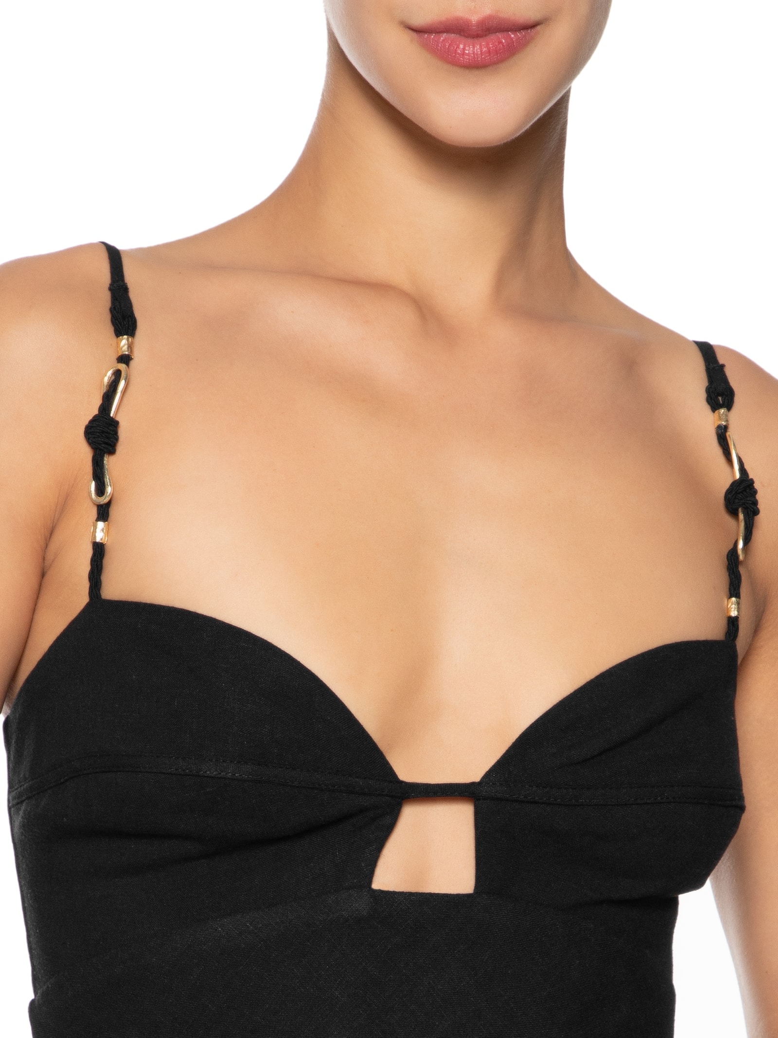 Vestido Liso Preto  Cia Marítima