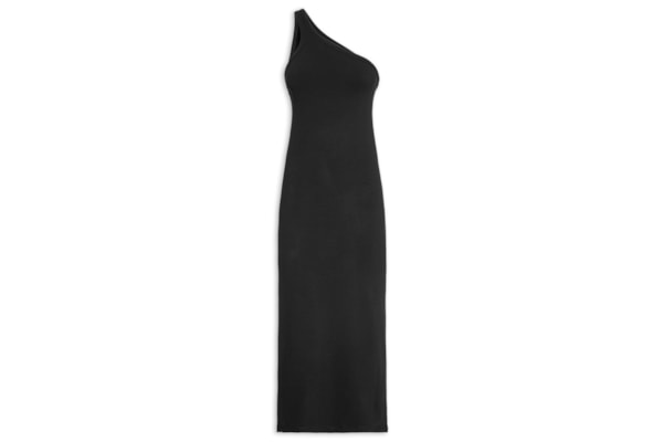 Vestido Liso - Preto
