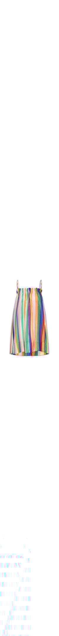 Vestido Listra Bananeira - Bege