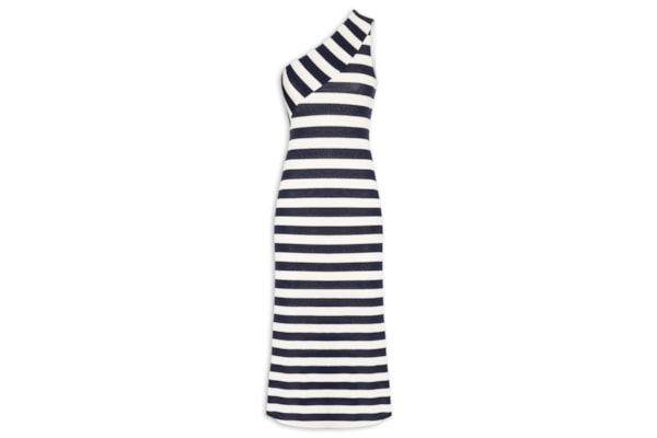 Vestido Listrado – Azul
