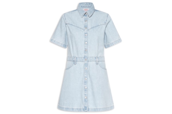 Vestido Logan Western - Azul