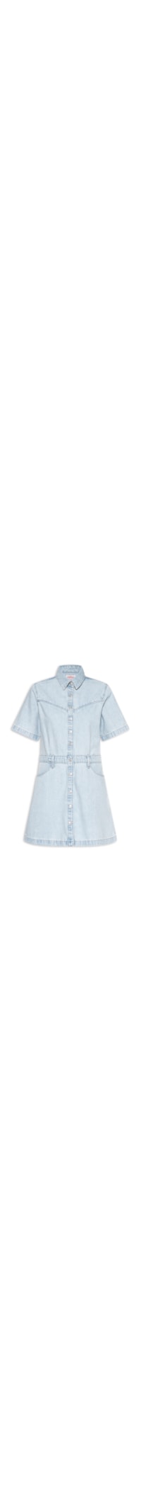Vestido Logan Western - Azul