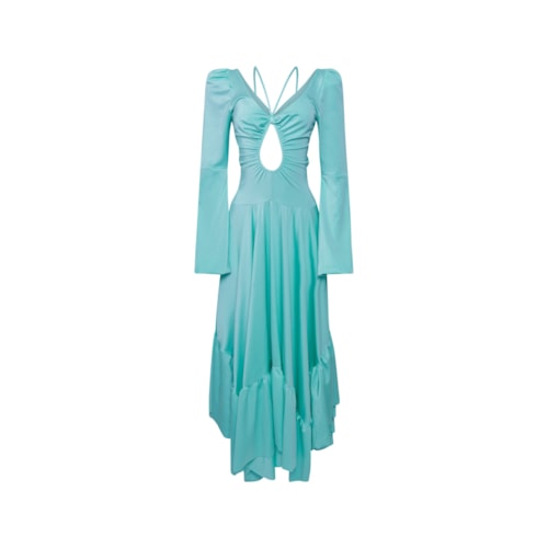 Vestido Longo Água Fresca – Verde