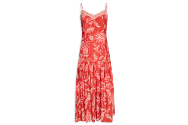 Vestido Longo Amalfi - Vermelho