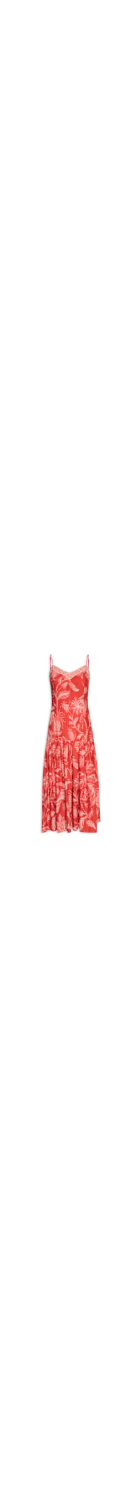 Vestido Longo Amalfi - Vermelho