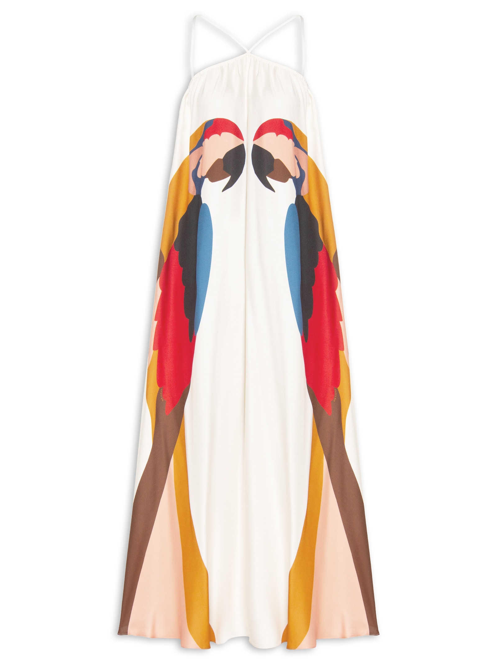 Vestido Longo Araraquara Branco Farm