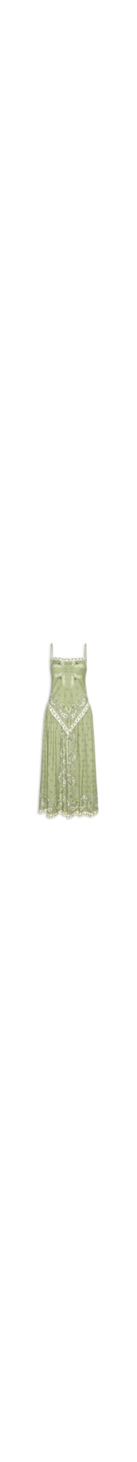 Vestido Longo Bandanas Jardim – Verde