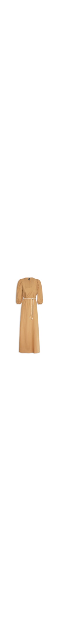 Vestido Longo - Bege