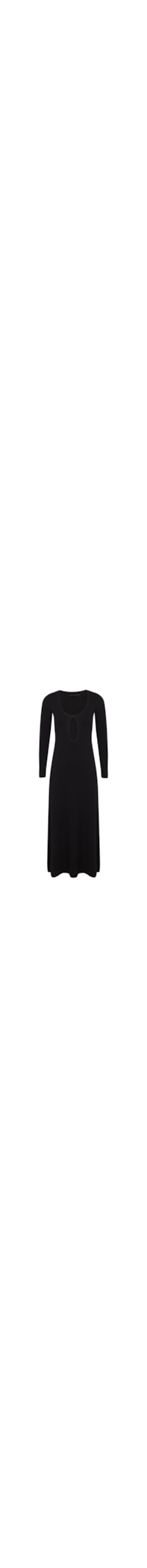 Vestido Longo Betty - Preto