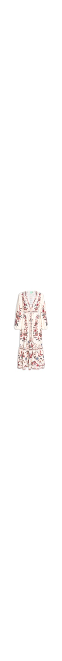 Vestido Longo Bohoflor - Off White