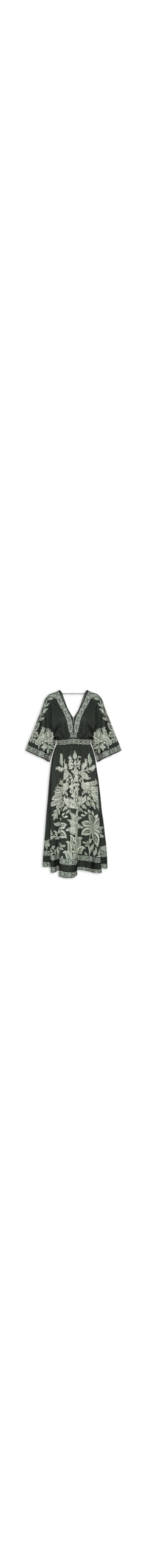 Vestido Longo Céu De Arara - Verde