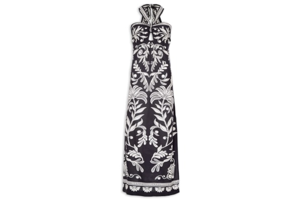 Vestido Longo Coqueiro Sereno - Preto