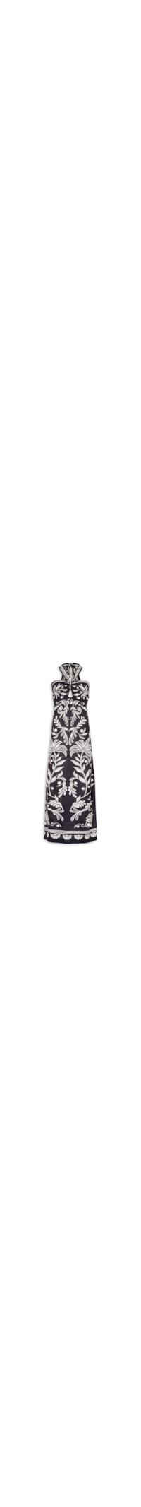 Vestido Longo Coqueiro Sereno - Preto