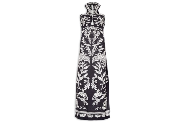 Vestido Longo Coqueiro Sereno - Preto