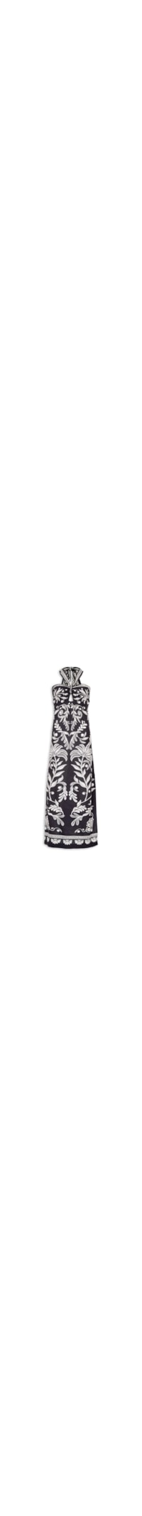 Vestido Longo Coqueiro Sereno - Preto