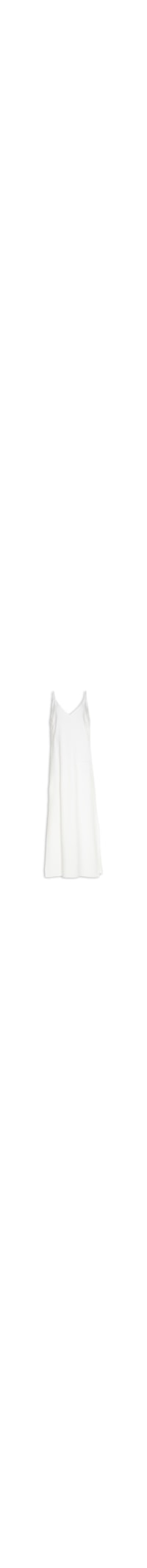 Vestido Longo Crepe - Branco