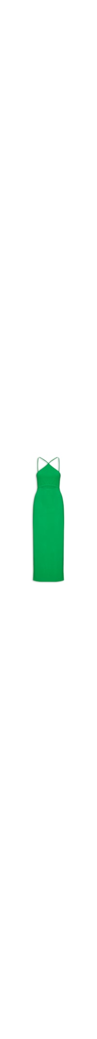 Vestido Longo Cut Out - Verde