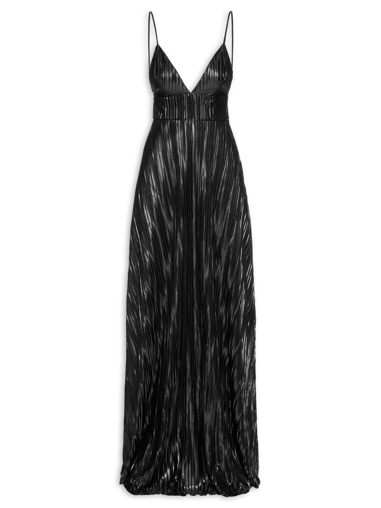 Vestido Longo Decote V Preto '2Essential