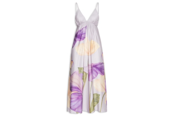 Vestido Longo Emily - Roxo