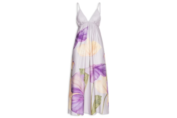 Vestido Longo Emily - Roxo