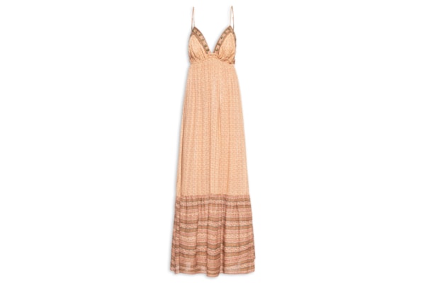 Vestido Longo Estampa Lumine - Rosa